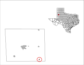 Localisation de Ropesville