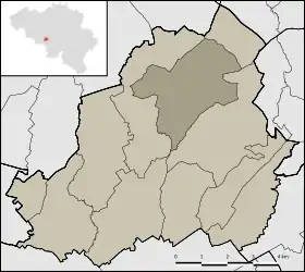 Localisation de Houdeng-Gœgnies