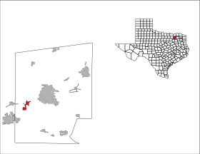 Localisation de Caddo Mills