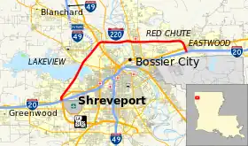 Image illustrative de l’article Interstate 220 (Louisiane)