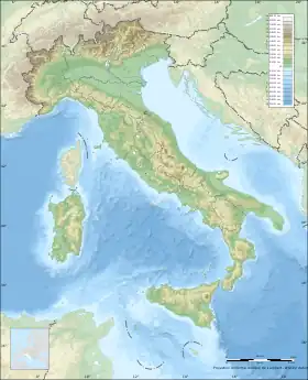 carte : Géographie de l'Italie