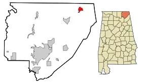 Localisation de Bridgeport