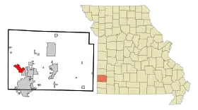 Localisation de Carl Junction