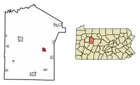 Localisation de Reynoldsville