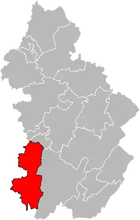 Canton de Saint-Amour