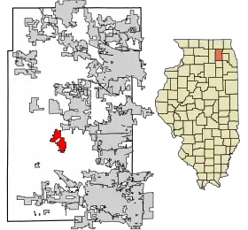 Localisation de Elburn