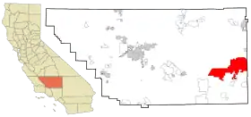 Localisation de California City