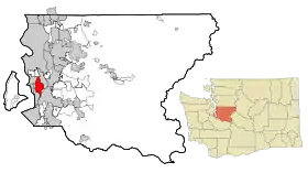 Localisation de SeaTac
