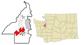 Localisation de Bremerton