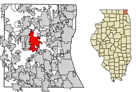 Localisation de Grayslake