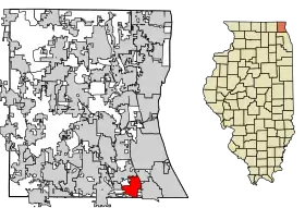 Localisation de Riverwoods