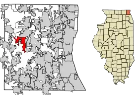 Localisation de Round Lake