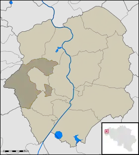 Localisation de Lampernisse