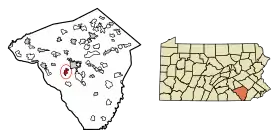 Localisation de Millersville