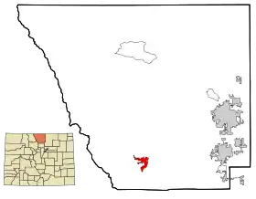 Localisation de Estes Park