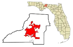 Localisation de Tallahassee