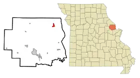 Localisation de Elsberry