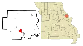 Localisation de Troy