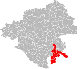 Localisation de Clisson Sèvre et Maine Agglo