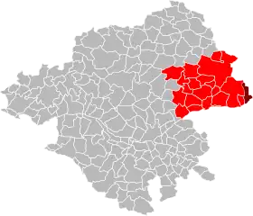 Localisation de Communauté de communes du Pays d'Ancenis