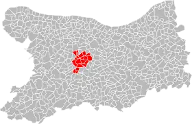 Localisation de Communauté de communes Évrecy-Orne-Odon