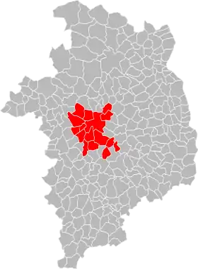 Localisation de Bourges Plus