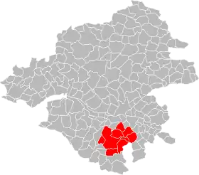 Localisation de Grand Lieu Communauté