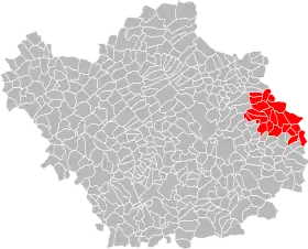 Localisation de Communauté de communes de Soulaines