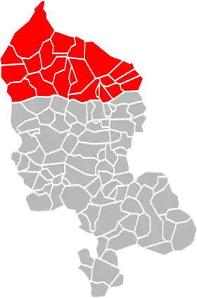 Localisation de Communauté de communes des Vosges du Sud