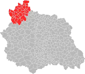 Localisation de Communauté de communes du Pays de Saint-Éloy
