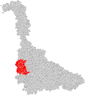 Localisation de Communauté de communesdu Toulois