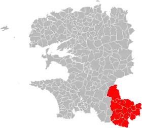 Localisation de Quimperlé Communauté