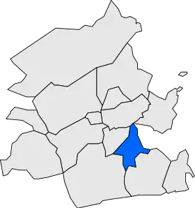 Localisation de Bellvei