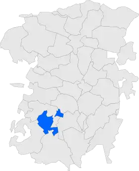 Localisation de Montclar