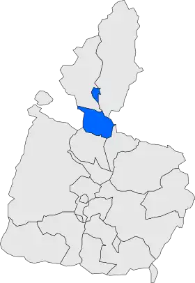 Localisation de Senterada