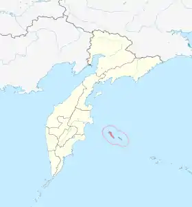 Localisation de Raïon des Aléoutiennes