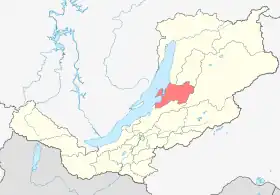 Localisation de Raïon de Bargouzine