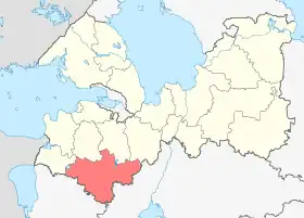 Localisation de Raïon de Louga