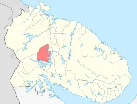 Localisation de Okroug municipal de Montchegorsk