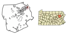 Localisation de Avoca