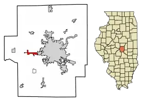 Localisation de Harristown