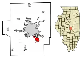 Localisation de Mount Zion
