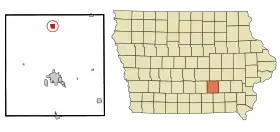 Localisation de New Sharon