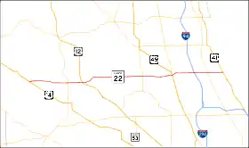 Image illustrative de l’article Illinois Route 22