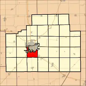 Localisation de Bloomington Township
