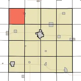 Localisation de Wheatland Township