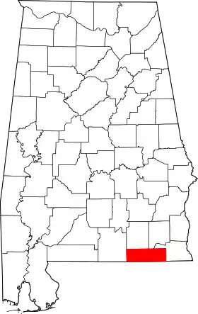 Localisation de Comté de Geneva(Geneva County)