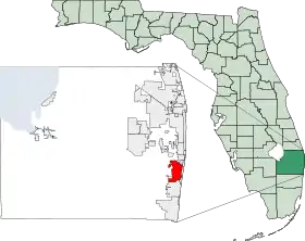 Localisation de Boynton Beach