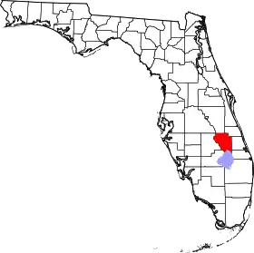Localisation de Comté d’Okeechobee(Okeechobee County)
