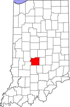 Localisation de Comté de Morgan(Morgan County)